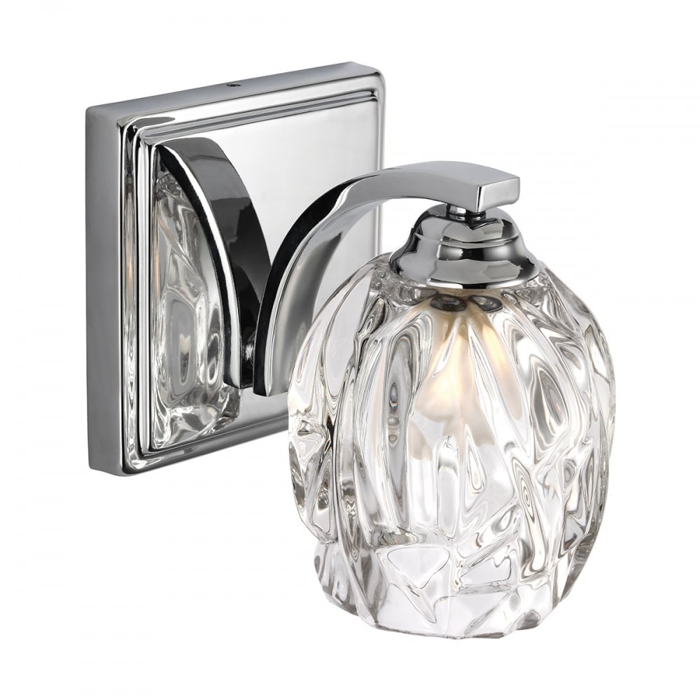 Kalli Bathroom LED Wall Light In Polished Chrome Finish IP44 FE/KALLI1 BATH