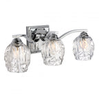 Kalli Bathroom LED 3 Light Above Mirror Fitting In Polished Chrome Finish IP44 FE/KALLI3 BATH