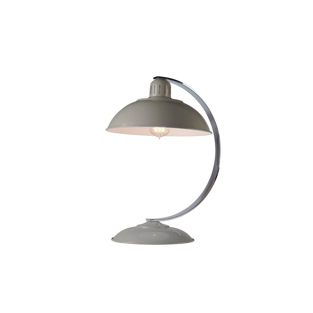 Franklin Retro Table Lamp In Grey Finish FRANKLIN GREY