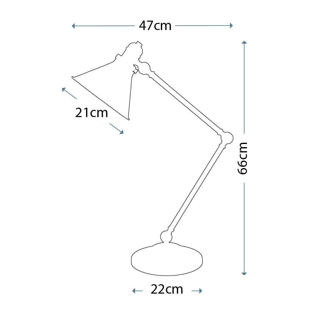 Provence Table Lamp In Polished Copper Finish PV-TL-CPR