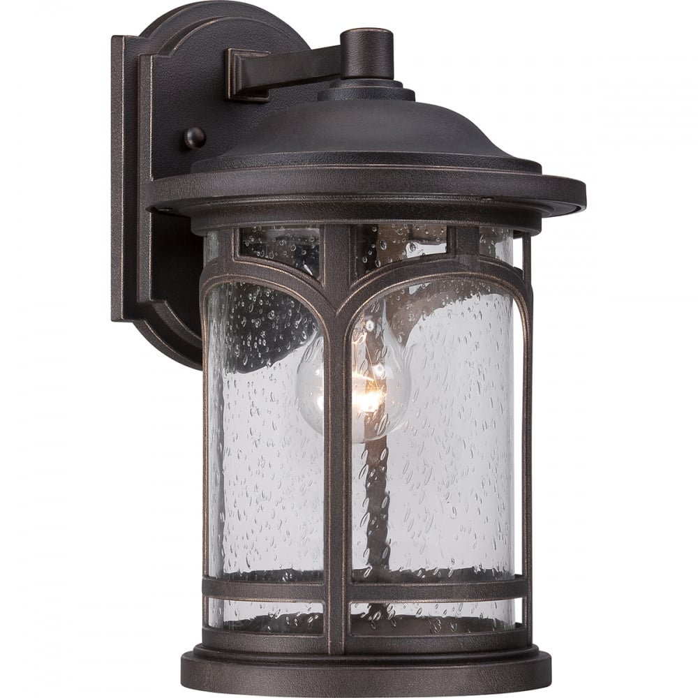 Marblehead Outdoor Medium Wall Lantern In Palladian Bronze Finish QZ/MARBLEHEAD2/M