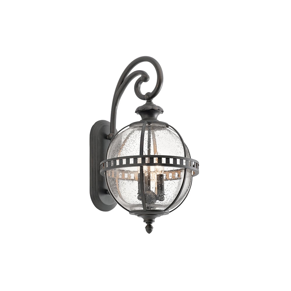 Halleron Outdoor Wall Lantern In Londonderry Finish KL/HALLERON/2M