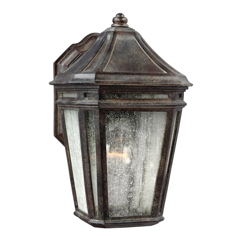 Londontowne Outdoor Wall Lantern In Weathered Chestnut Finish FE/LONDONTOWNE