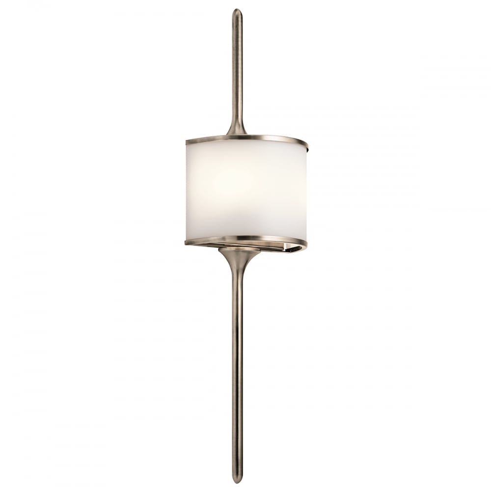 Mona Stylish LED Large Wall Light In Classic Pewter Finish IP44 KL/MONA/L CLP