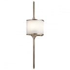 Mona Stylish LED Large Wall Light In Classic Pewter Finish IP44 KL/MONA/L CLP