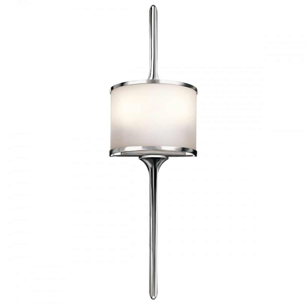 Mona Stylish LED Small Wall Light In Polished Chrome Finish IP44 KL/MONA/S PC