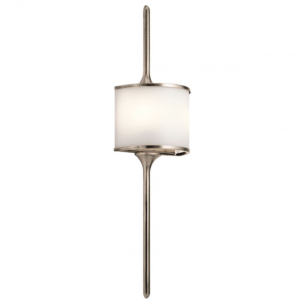 Mona Stylish LED Small Wall Light In Classic Pewter Finish IP44 KL/MONA/S CLP
