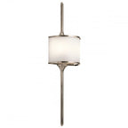 Mona Stylish LED Small Wall Light In Classic Pewter Finish IP44 KL/MONA/S CLP