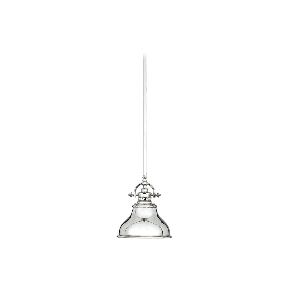 Emery Mini Ceiling Pendant Light In Imperial Silver Finish QZ/EMERY/P/S IS