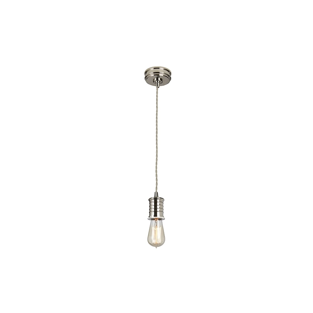 Douille Ceiling Pendant Light In Polished Nickel Finish DOUILLE/P PN
