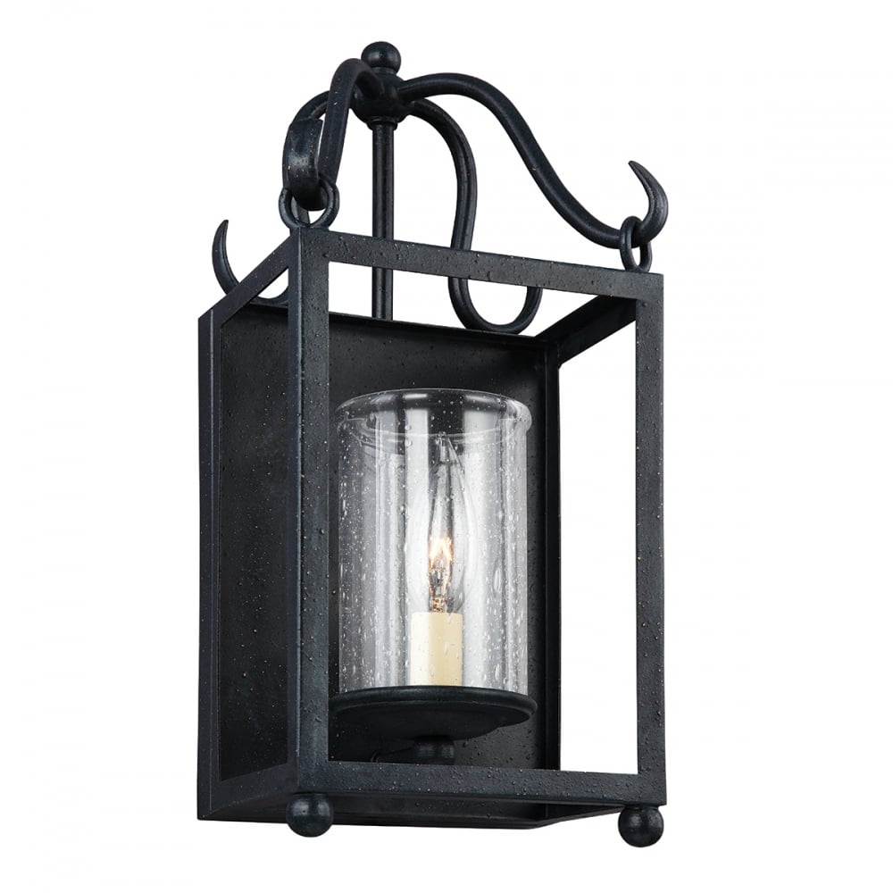Declaration Wall Light In Antique Forged Iron Finish FE/DECLARATION1