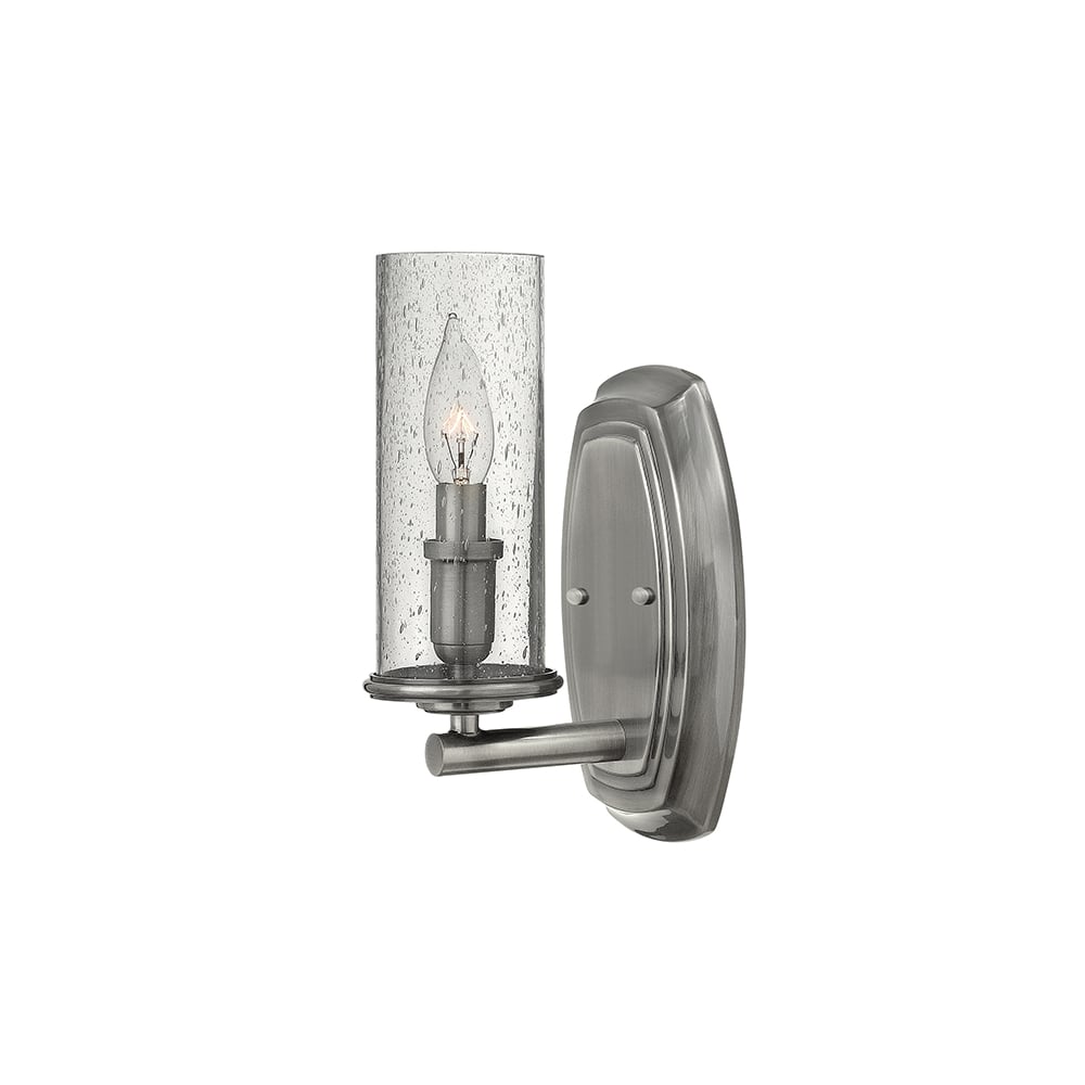 Dakota Wall Light In Antique Nickel Finish HK/DAKOTA1