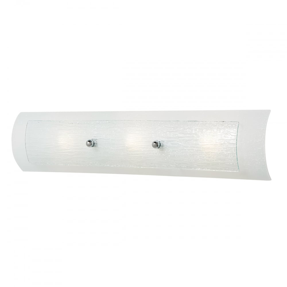 Duet Contemporary Medium Bathroom LED Wall Light In Polished Chrome HK/DUET3 BATH