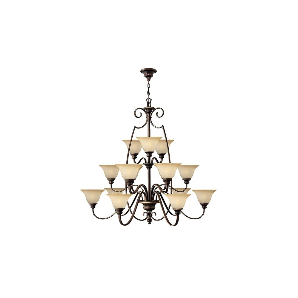 Cello Vintage 15 Light Chandelier In Antique Bronze Finish HK/CELLO15