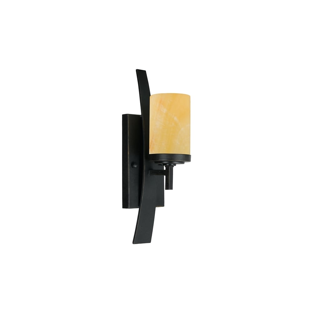 Kyle Classic Wall Scone In Imperial Bronze Finish QZ/KYLE1