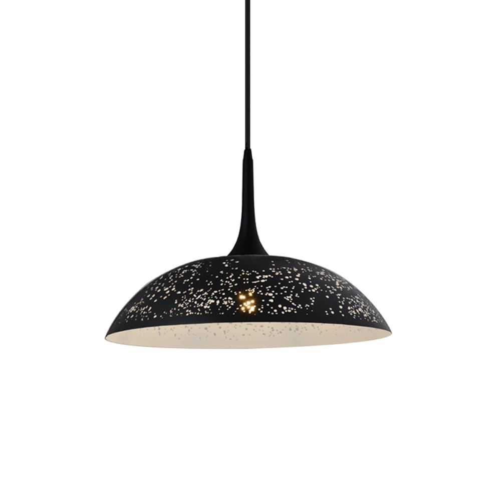Contemporary Ceiling Pendant Light In Black Finish SUS133