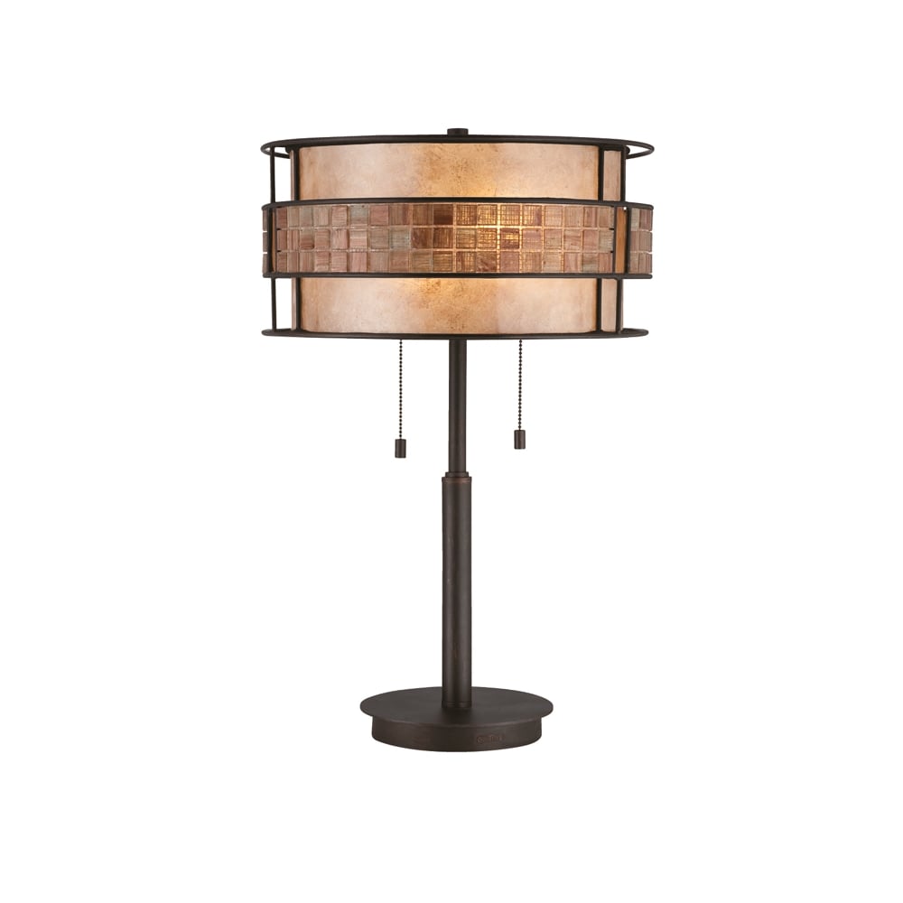 Laguna Table Lamp In Renaissance Copper Finish QZ/LAGUNA/TL