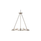 Theater Row Unique 7 Light Ceiling Pendant In Imperial Silver Finish QZ-THEATERROW6IS