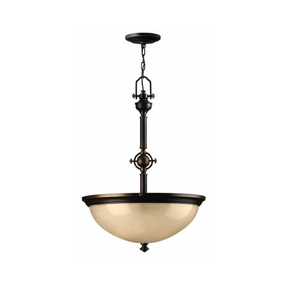 Mayflower Ceiling Pendant Light In Olde Bronze Finish HK/MAYFLOWER/P/C