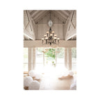 Plymouth 15 Light Ceiling Chandelier In Old Bronze Finish HK/PLYMOUTH15