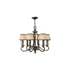 Plymouth 6 Light Chandelier In Old Bronze Finish HK/PLYMOUTH6