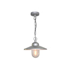 Scandinavian Collection Outdoor Ceiling Light In Silver Finish IP44 KLAMPENBORG8