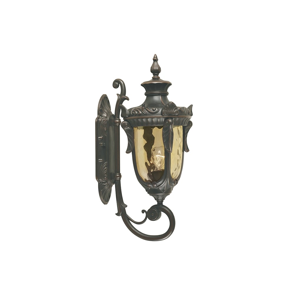 Philadelphia Distinctive Medium Outdoor Wall Lantern In Old Bronze Finish PH1/M OB