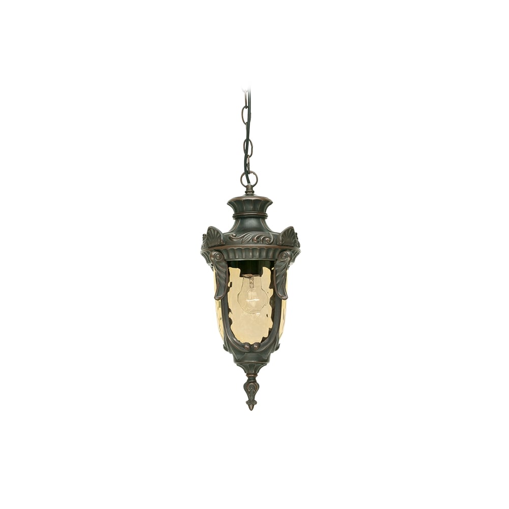 Philadelphia Distinctive Medium Outdoor Chain Lantern In Old Bronze Finish PH8/M OB