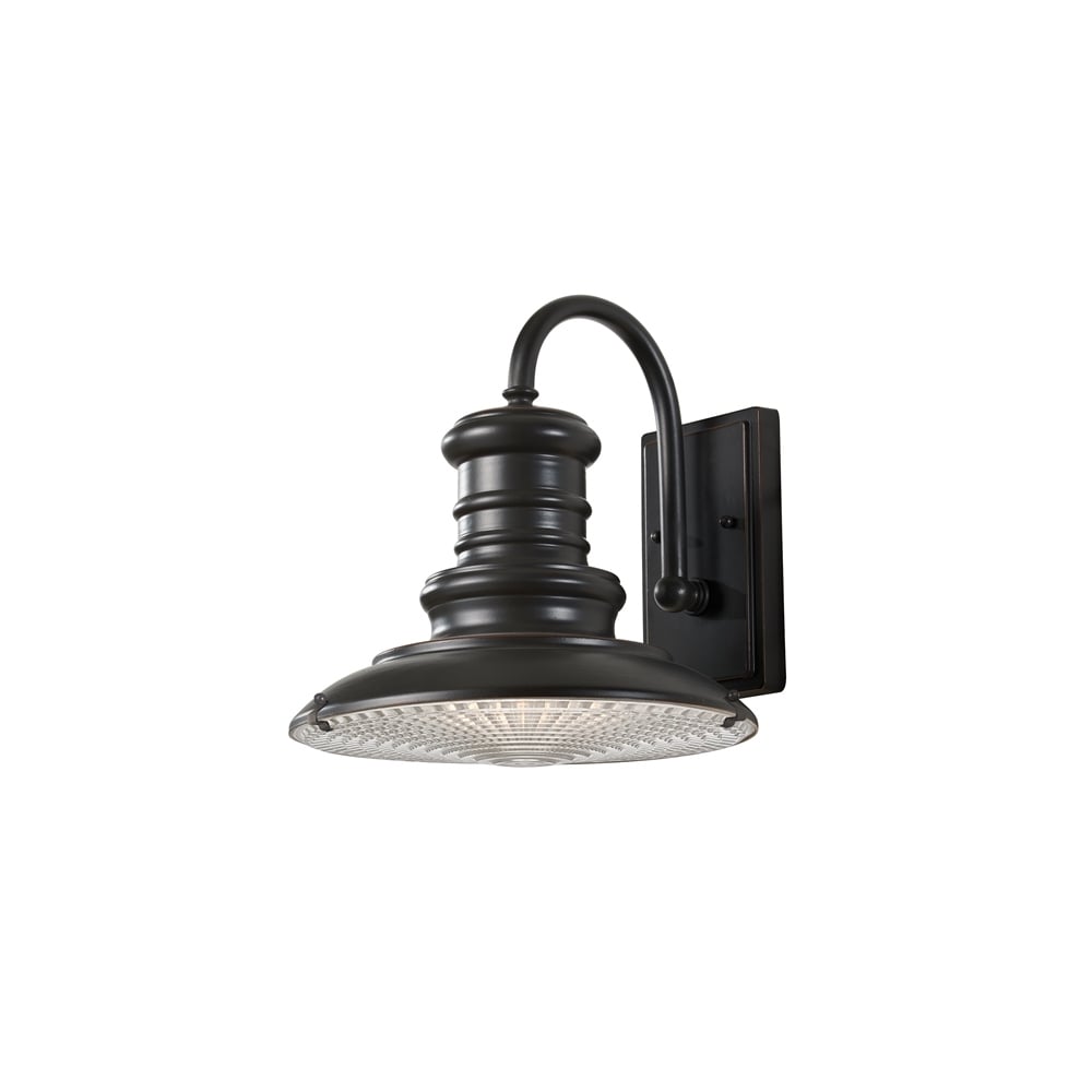 Redding Station Outdoor Medium Wall Lantern In Restoration Bronze FE/REDDING2/M RB