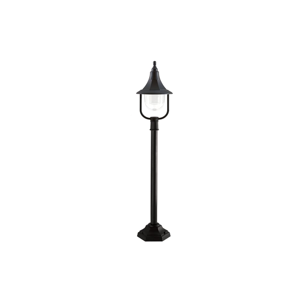 Shannon Outdoor Pillar Lantern In Black Finish SHANNON PILLAR