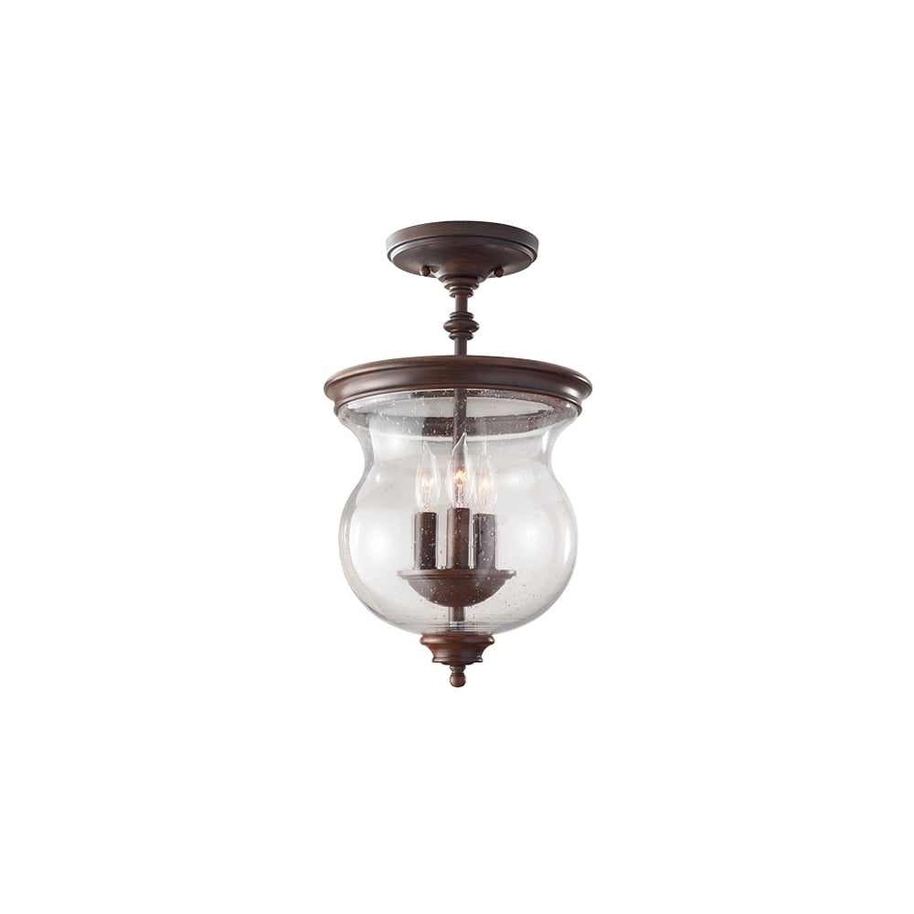 Pickering Lane Duo Mount Ceiling Light In Heritage Bronze FE/PICKERINGL/SF