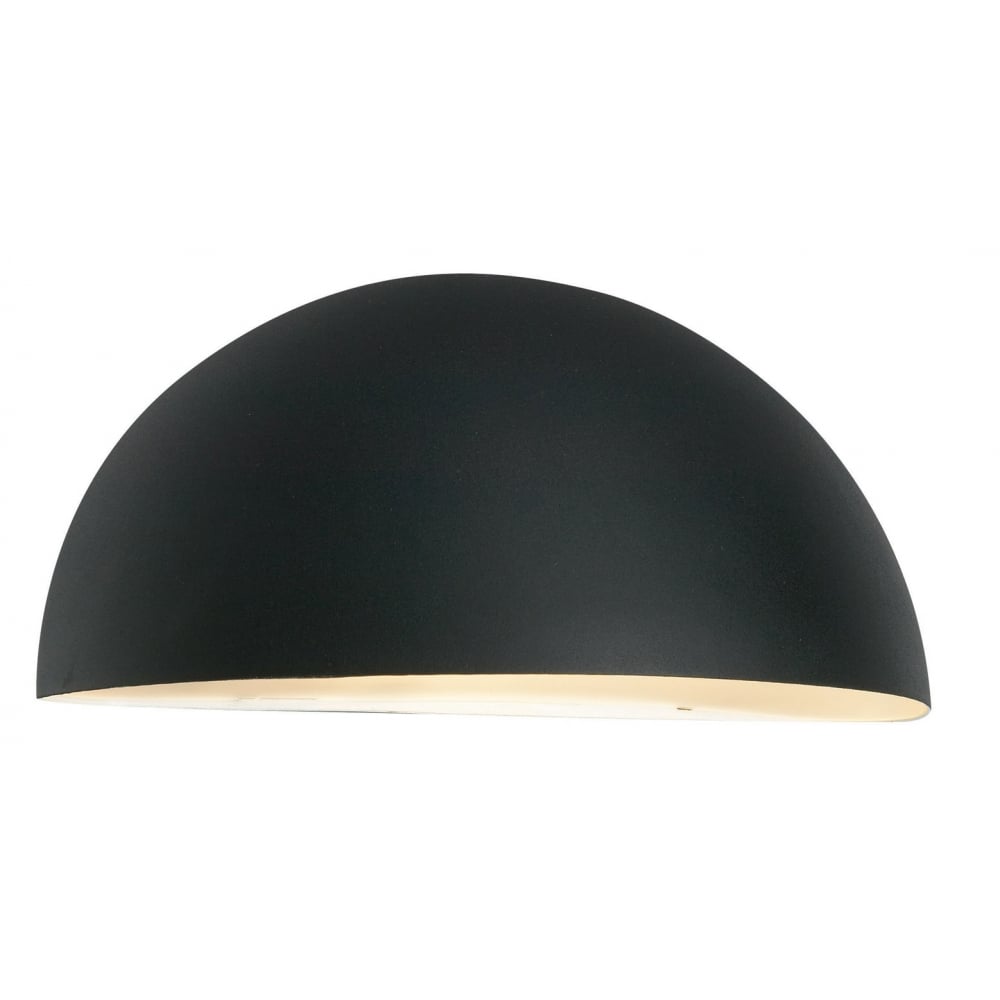 Paris Outdoor Large Wall Down Light In Black Finish IP43 PARIS-L-E27-BLK