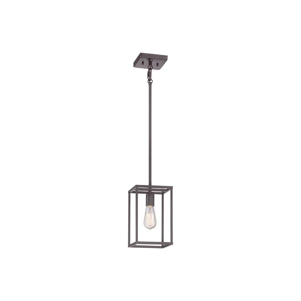 New Harbor Mini Ceiling Pendant Light In Western Bronze Finish QZ/NEWHARBOR/P