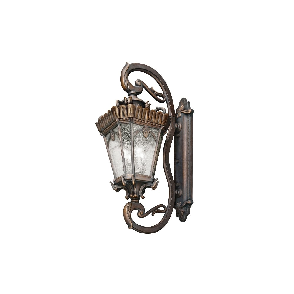 Tournai Outdoor XL Wall Lantern In Londonderry Finish KL-TOURNAI1G-XL