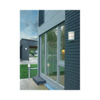 Stockholm Outdoor Flush Lantern In Galvanised Finish With Frosted Glass ST-FLU-E27-GAL-O