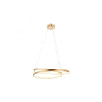Scribble Stunning LED Ceiling Pendant Light In Gold Leaf Finish 72479