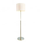 Andromeda Stylish Floor Lamp In Satin Chrome Finish With Bubble Effect 71620