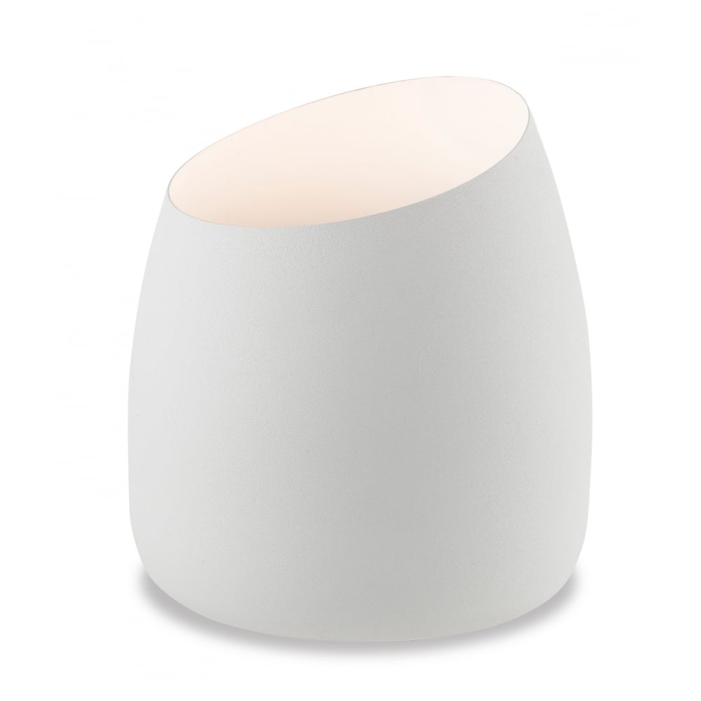 Chester Contemporary LED Table Or Floor Uplighter In White Finish 4872WH