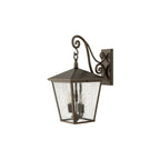 Trellis Outdoor Large Wall Lantern In Regency Bronze Finish IP44 HK/TRELLIS2/L