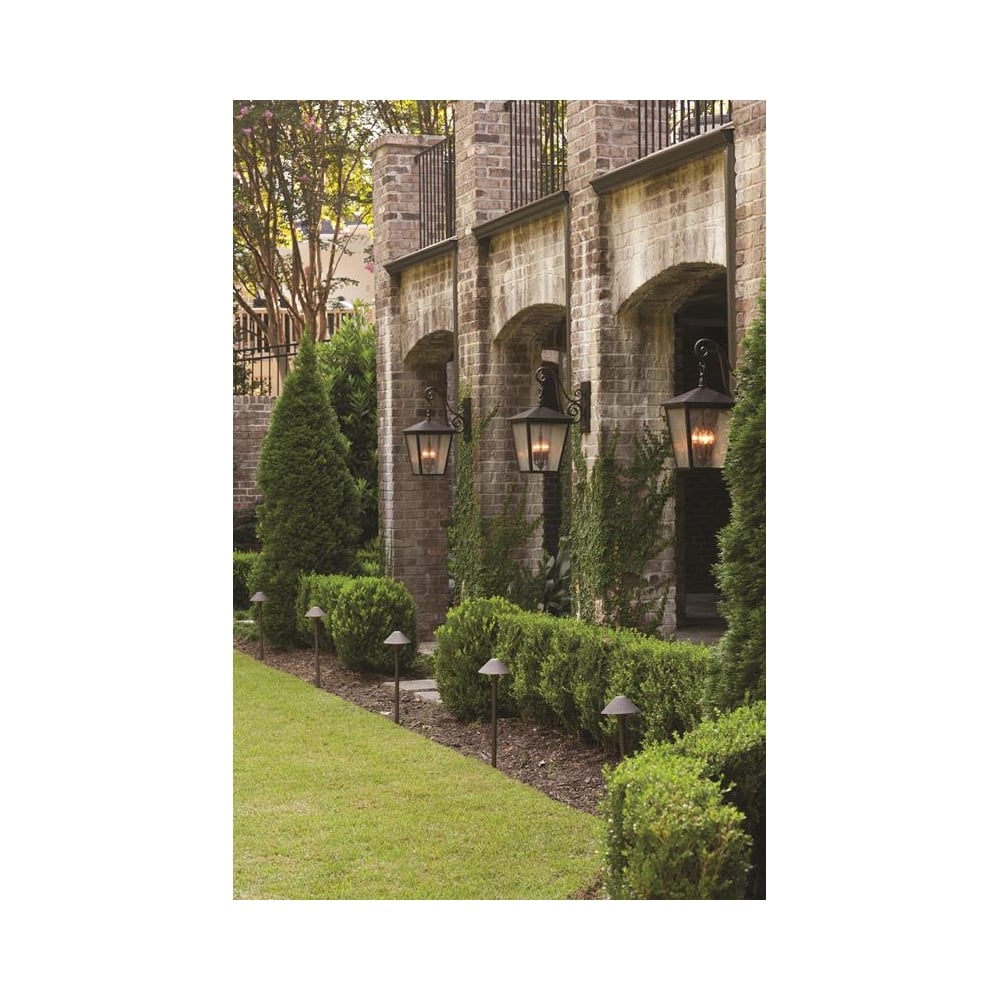 Trellis Outdoor Large Wall Lantern In Regency Bronze Finish IP44 HK/TRELLIS2/L