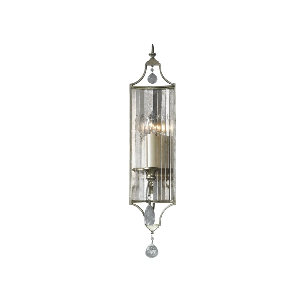 Bellini Stylish Single Wall Light In Glided Silver Finish FE/GIANNA1