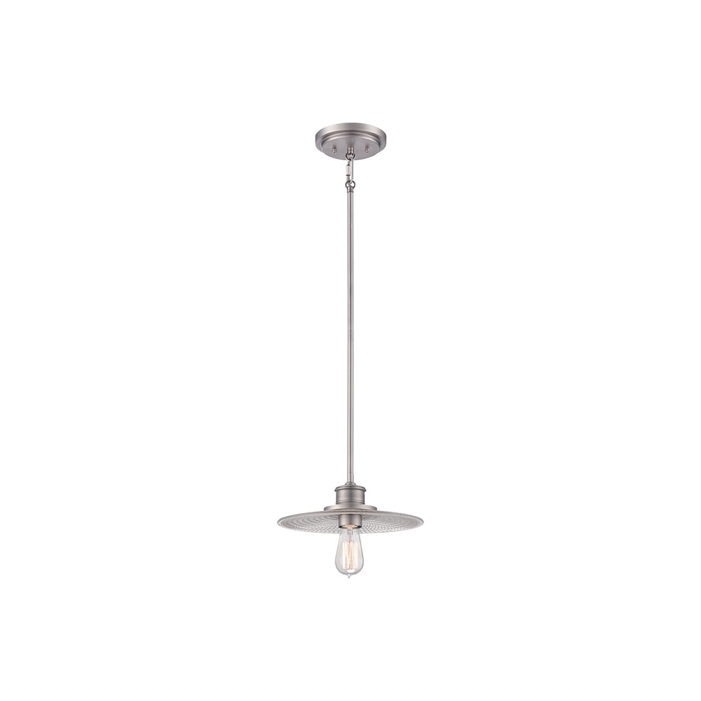 Admiral Traditional Mini Pendant Light In Antique Nickel Finish QZ/ADMIRAL/P AN
