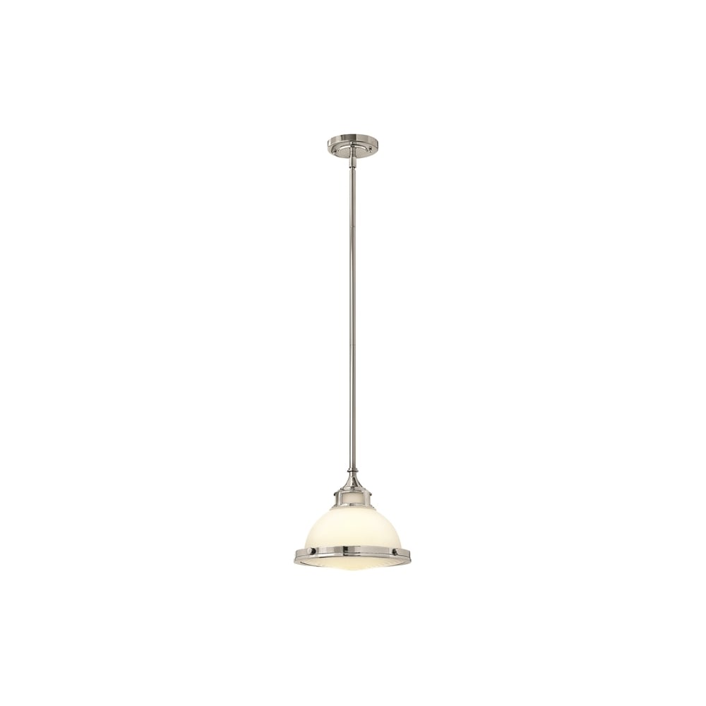 Amelia Vintage Mini Ceiling Pendant Light In Chrome Finish HK/AMELIA/P/S CM