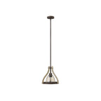 Middlefield Stylish Wooden Mini Pendant Light In Iron Rust Finish HK/MIDDLEFIELDP1