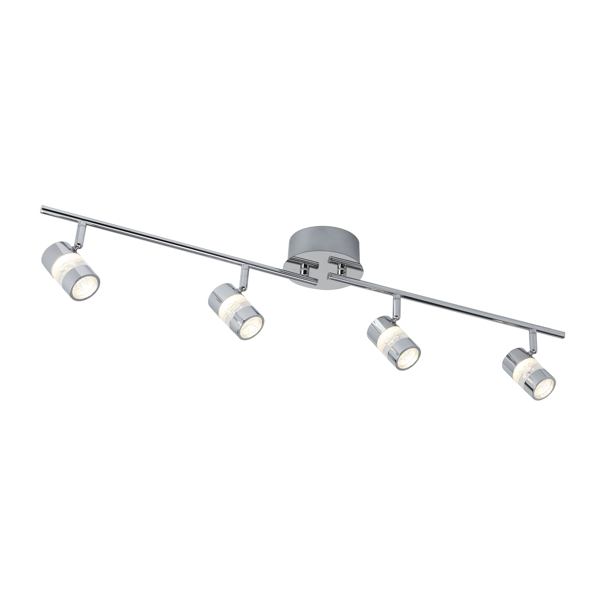 Bubbles Bathroom Ceiling Bar Spotlight In Polished Chrome IP44 4414CC
