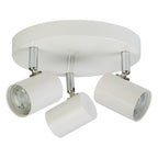 Rollo Modern LED Cylinder Head Plate Ceiling Spotlight In White Finish 3173WH