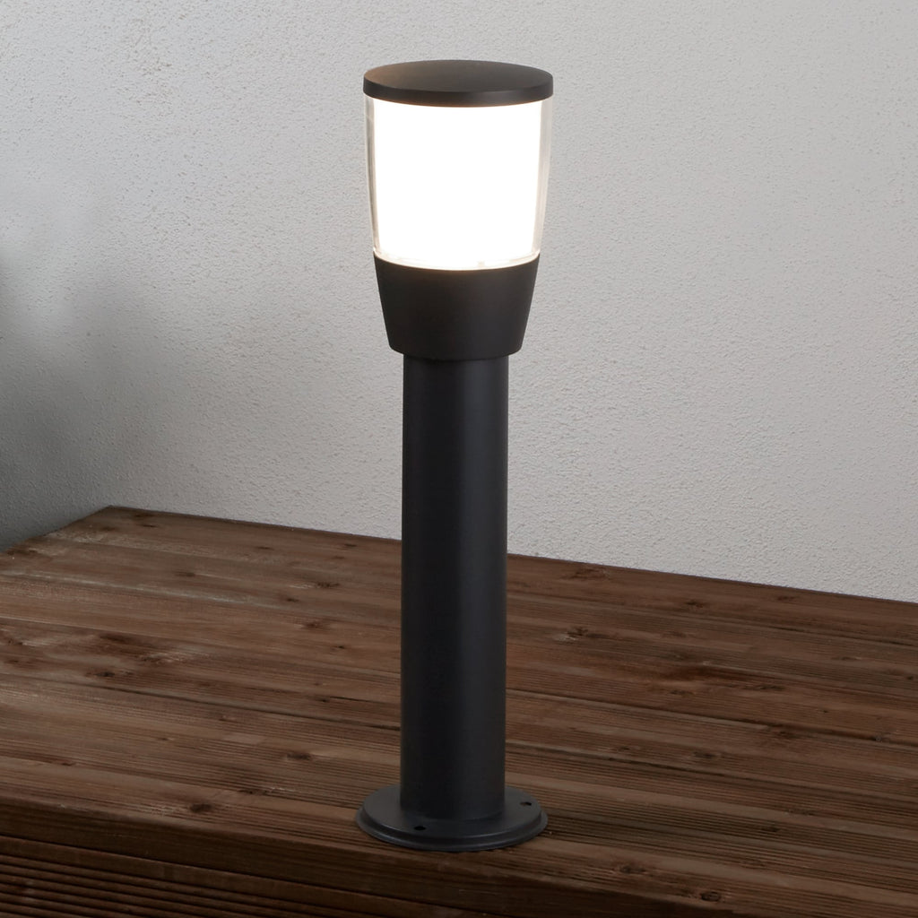 Tucson Modern Outdoor Post Light In Grey Finish 0598-450GY