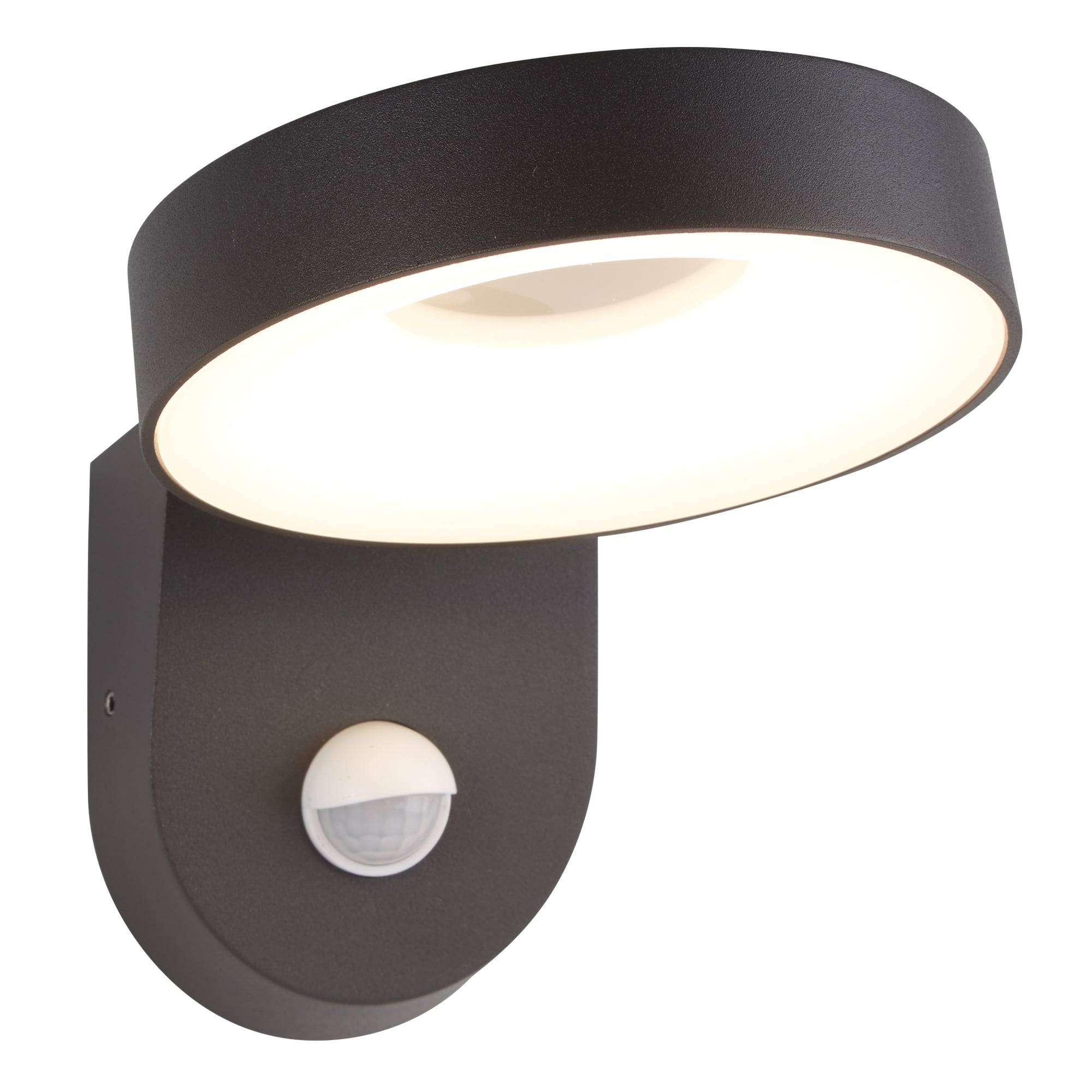 San Diego Outdoor LED PIR Wall Light In Dark Grey Finish IP44 1321GY