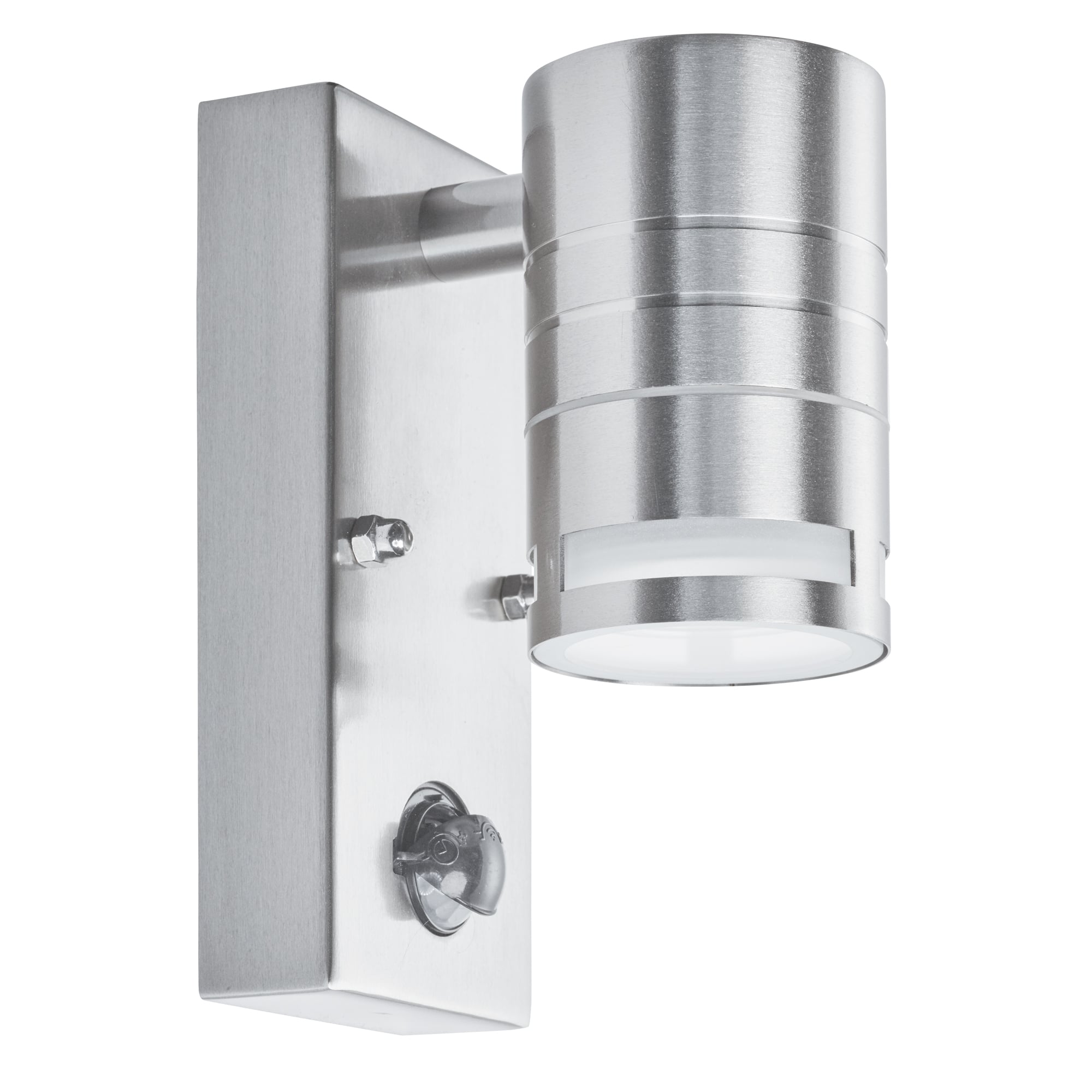 Outdoor Modern LED PIR Wall Light In Stainless Steel Finish IP44 1318-1-LED