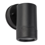 Outdoor Modern LED Single Wall Light In Black Finish IP44 7591-1BK